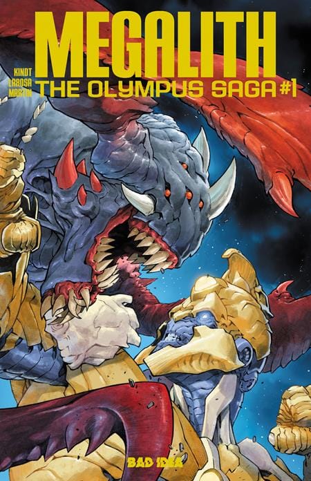 Bad Idea Comic Books OLYMPUS SAGA MEGALITH #1 (OF 4) CVR B JEROME OPENA VAR 85001727742701021 0326BD0482