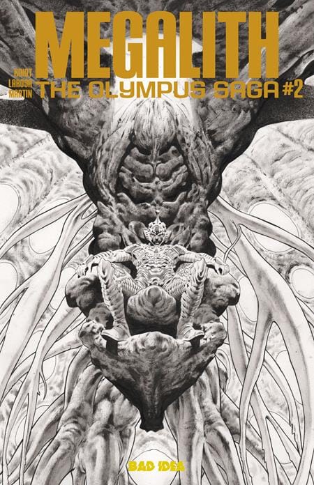 BAD IDEA Comic Books OLYMPUS SAGA MEGALITH #2 (OF 4) CVR B ARTURO LOZZI VAR 85001727742702021 0426BD0535