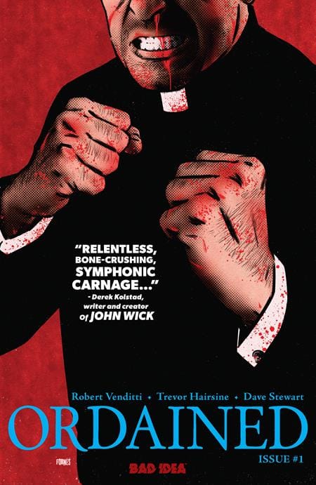 BAD IDEA Comic Books ORDAINED #1 (OF 3) THIRD PRINTING CVR A JORGE FORNES VAR 85001727735900113 0126BD0528