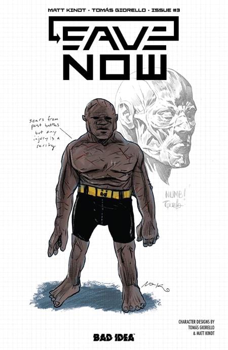 BAD IDEA Comic Books SAVE NOW #3 (OF 4) CVR B MATT KINDT TOMAS GIORELLO VAR 85001727734200321 1125BD0447