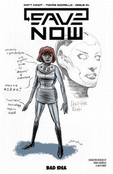BAD IDEA Comic Books SAVE NOW #4 (OF 4) CVR B MATT KINDT TOMAS GIORELLO CHARACTER DESIGN VAR 85001727734200421 0126BD0536