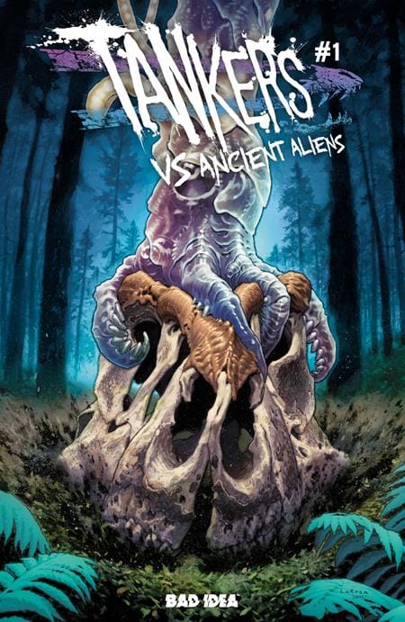 BAD IDEA Comic Books TANKERS VS ANCIENT ALIENS #1 (OF 4) CVR A LEWIS LAROSA 85001727745801011 0426BD0543