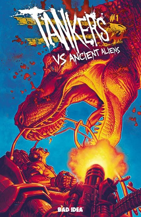 BAD IDEA Comic Books TANKERS VS ANCIENT ALIENS #1 (OF 4) CVR B LEWIS LAROSA VAR 85001727745801021 0426BD0544