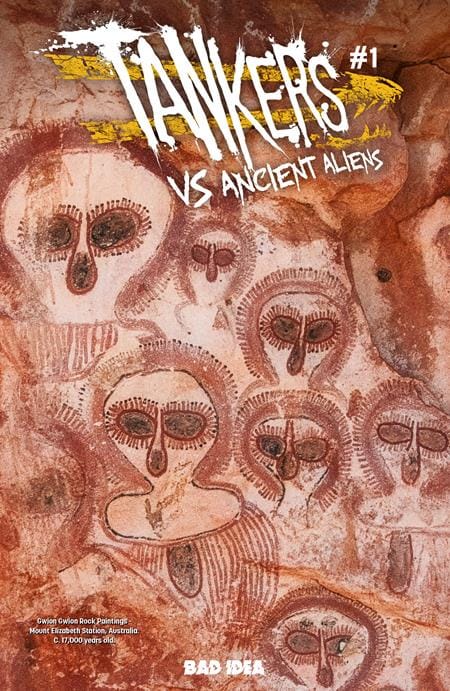 BAD IDEA Comic Books TANKERS VS ANCIENT ALIENS #1 (OF 4) CVR C TBA OLD MASTERS VAR 85001727745801031 0426BD0545