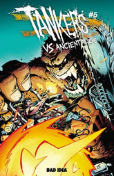 BAD IDEA Comic Books TANKERS VS ANCIENT ALIENS #5 (OF 5) CVR A TYRELL CANNON (Release Date: 10/28/2026) 85001727745805011 0826BD0660