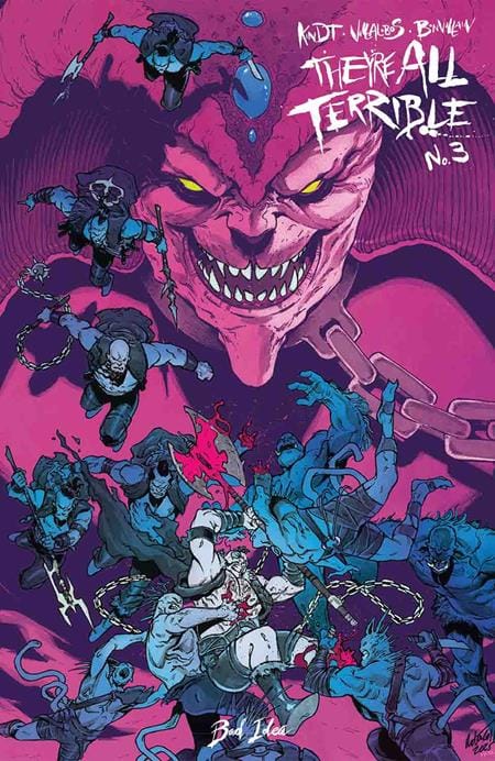 BAD IDEA Comic Books THEYRE ALL TERRIBLE #3 (OF 4) CVR B ROBERT GILL VAR 85001727722900321 1025BD0518