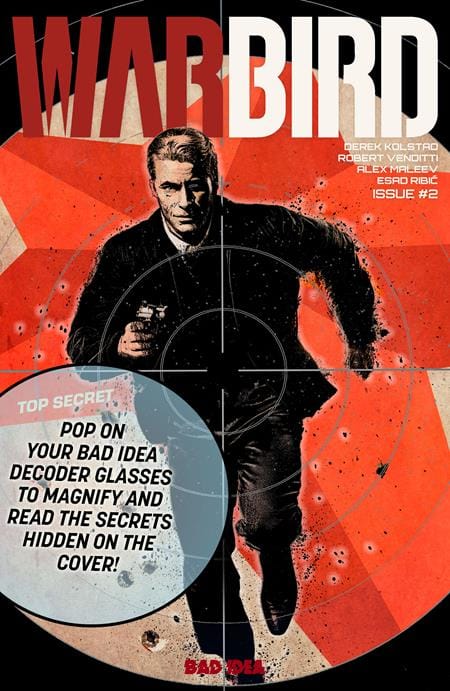 BAD IDEA Comic Books WARBIRD #2 (OF 4) CVR D ALEX MALEEV SECRET DECODER VAR (Release Date: 08/26/2026) 0626BD0603