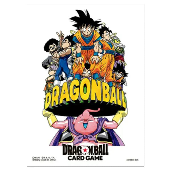 Bandai Game Supplies > Card Sleeves Dragon Ball Super TCG: Official Card Sleeves - Manga Collection - Majin Buu & Son Goku 810158835580 BAN 9054111