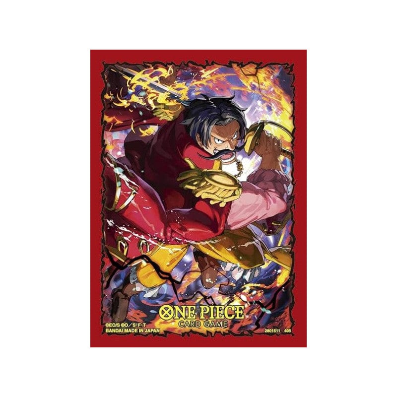 Bandai Game Supplies > Card Sleeves GOL D.ROGER One Piece Card Game Protective Sleeves - Official Sleeve 4582769864902 OPS-4582769864902