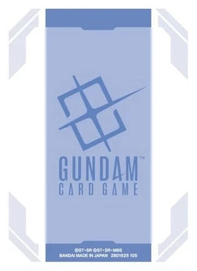Bandai Game Supplies > Card Sleeves GUNDAM LOGO GUNDAM CARD GAME: OFFICIAL CARD SLEEVE 01 810158834323 BJP9052871-1