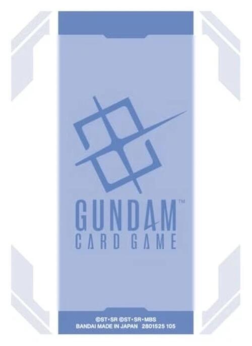 Bandai Game Supplies > Card Sleeves GUNDAM LOGO GUNDAM CARD GAME: OFFICIAL CARD SLEEVE 01 810158834323 BJP9052871-1