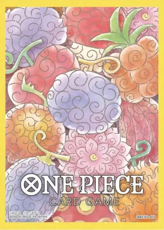 Bandai Game Supplies > Card Sleeves One Piece TCG: Card Sleeves 70ct - Devil Fruits 810059781054 BAN 9037990