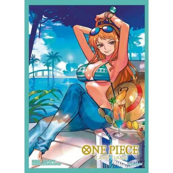 Bandai Game Supplies > Card Sleeves One Piece TCG: Card Sleeves 70ct - Nami 810059781047 BAN 9037990