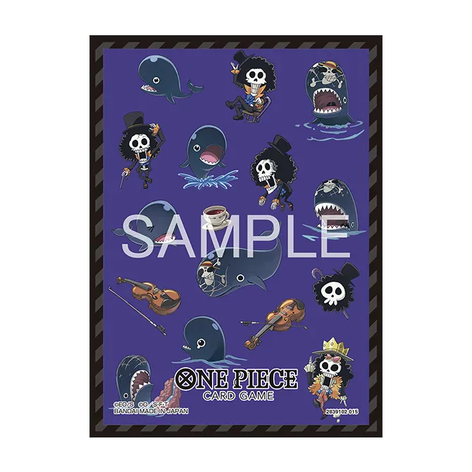 Bandai Game Supplies > Card Sleeves One Piece TCG Sleeves Set 14 - Brook and Laboon 810158839397 OP-BJP9056871
