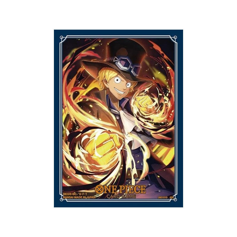 Bandai Game Supplies > Card Sleeves SABO One Piece Card Game Protective Sleeves - Official Sleeve 4582769864896 OPS-4582769864896