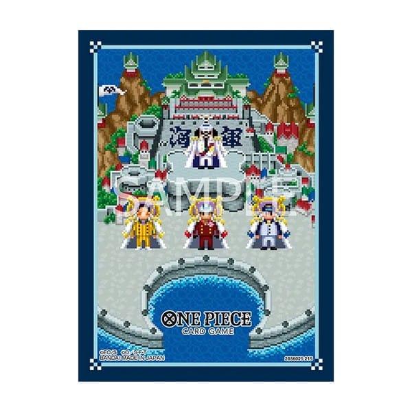 Bandai Game Supplies > Card Sleeves Three Admirals One Piece Card Game Sleeves 4582770012194 OP-BJP9056871