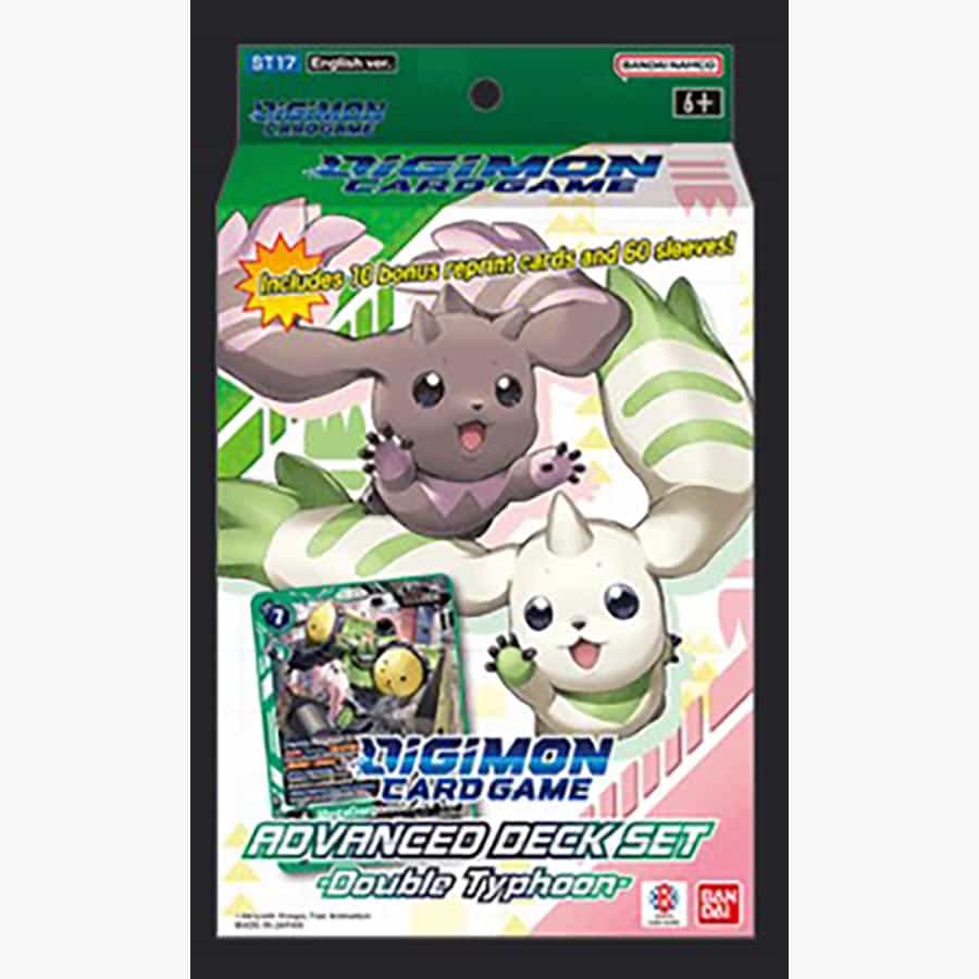 Bandai Games > Playing Cards Digimon TCG: Advanced Deck Set - Double Typhoon ST17 810059781061 751293-2715971