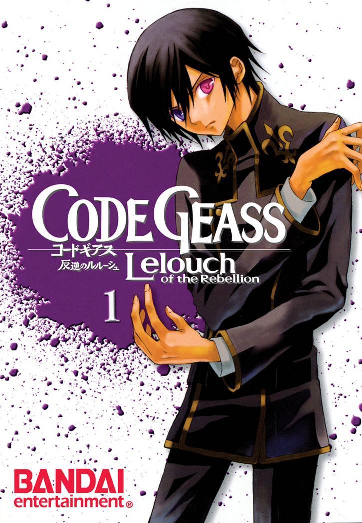 BANDAI ENTERTAINMENT INC Manga Code Geass Lelouch Rebellion GN Vol 01 9781594099731 STK372714