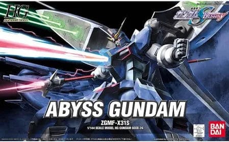 Bandai Model Kits > Gundams BANDAI: GUNDAM - HG ABYSS GUNDAM ZGMF X31S MODEL KIT 4573102661449