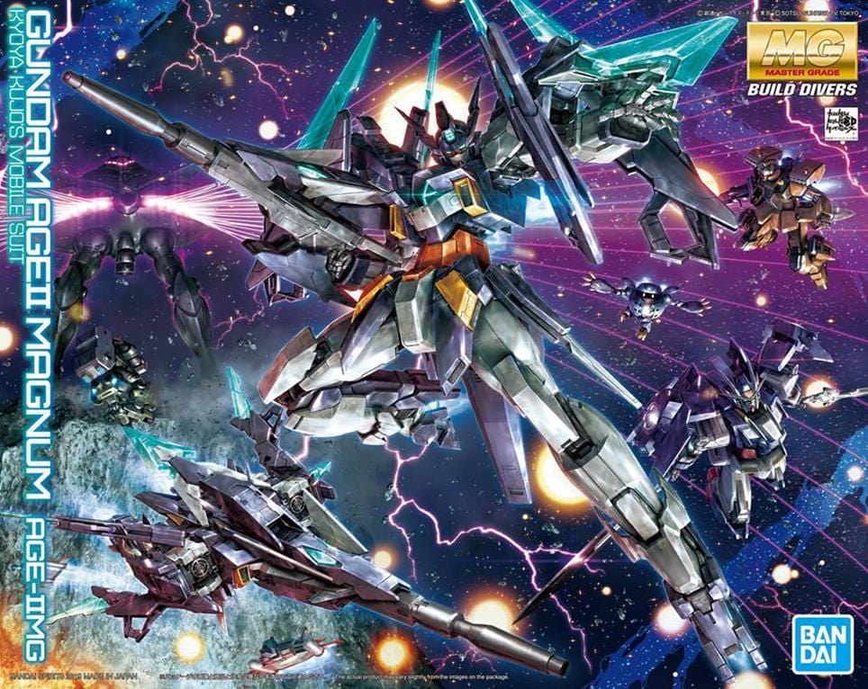 Bandai Model Kits > Gundams BANDAI: MG GUNDAM AGELL GUNDAM BUILD DIVERS MODEL KIT 4573102570659