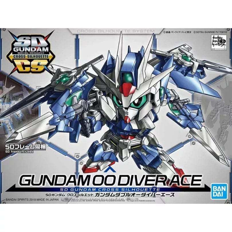 Bandai Model Kits > Gundams GUNDAM BUILD DIVERS GUNDAM 00 DIVER ACE SDCS MODEL KIT 4573102553430 STL099772