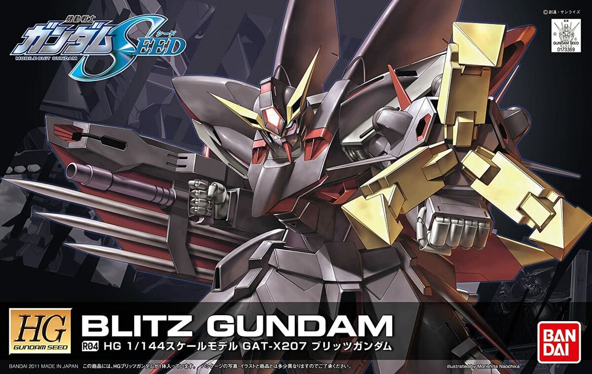 Bandai Model Kits > Gundams > High Grade Bandai: Gundam - Blitz Gundam Gundam Seed HG 4573102603616 BAN 2156315