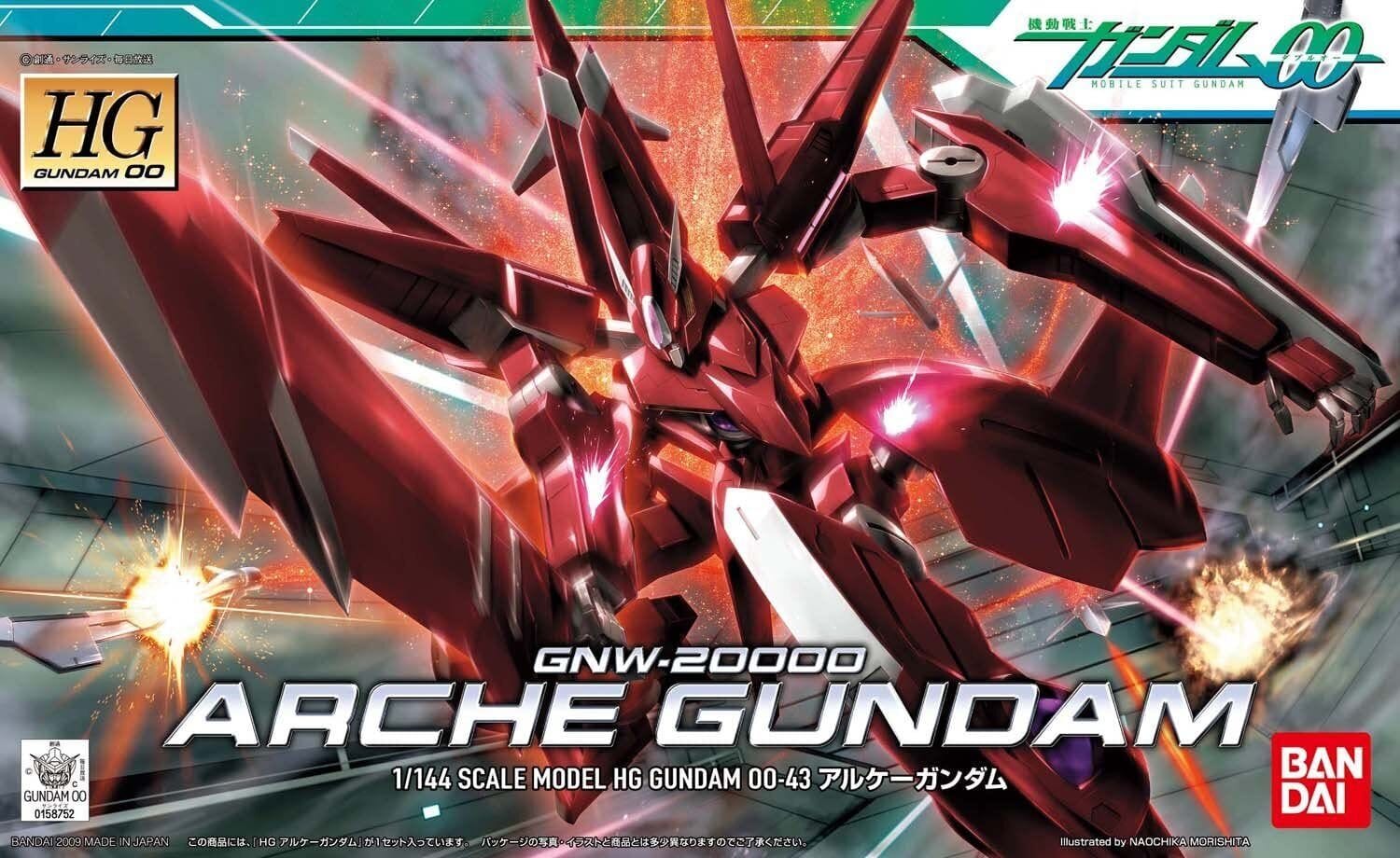 Bandai Model Kits > Gundams > High Grade Bandai: Gundam - HG Arche Gundam 1:144 4573102606495 BAN 2061613