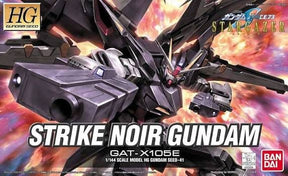 Bandai Model Kits > Gundams > High Grade Bandai: Gundam - HG Gundam Seed: GAT-X105E Strike Noir Gundam 4573102582690 BAN1143424