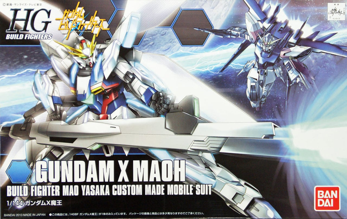 Bandai Model Kits > Gundams > High Grade Bandai: Gundam - HG Gundam X Maou 1:144 4573102587862 BAN/2221155