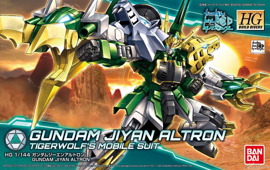 Bandai Model Kits > Gundams > High Grade Bandai: Gundam - HG Ryan Altron 1:144 4573102692214 BAN/2426173