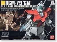 Bandai Model Kits > Gundams > High Grade Bandai: Gundam Universal Century - HG RGM-79 'GM' 4573102592484 BAN101787