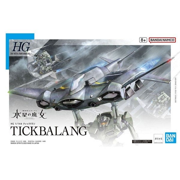 Bandai Model Kits > Gundams > High Grade Bandai: The Witch from Mercury - Tickbalang HG 1:144 4573102650214 BAN 2620605