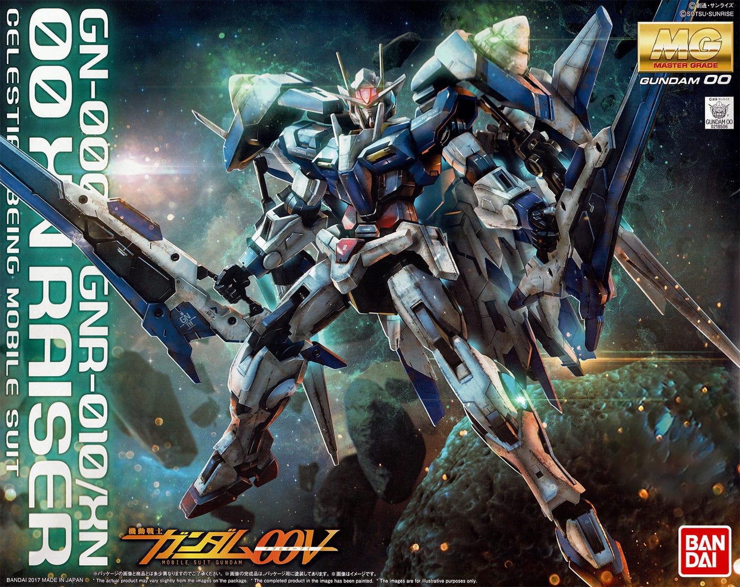 Bandai Model Kits > Gundams > Master Grade Bandai: Gundam - Gundam 00 MG - 00 XN Raiser 4573102628480 2385243