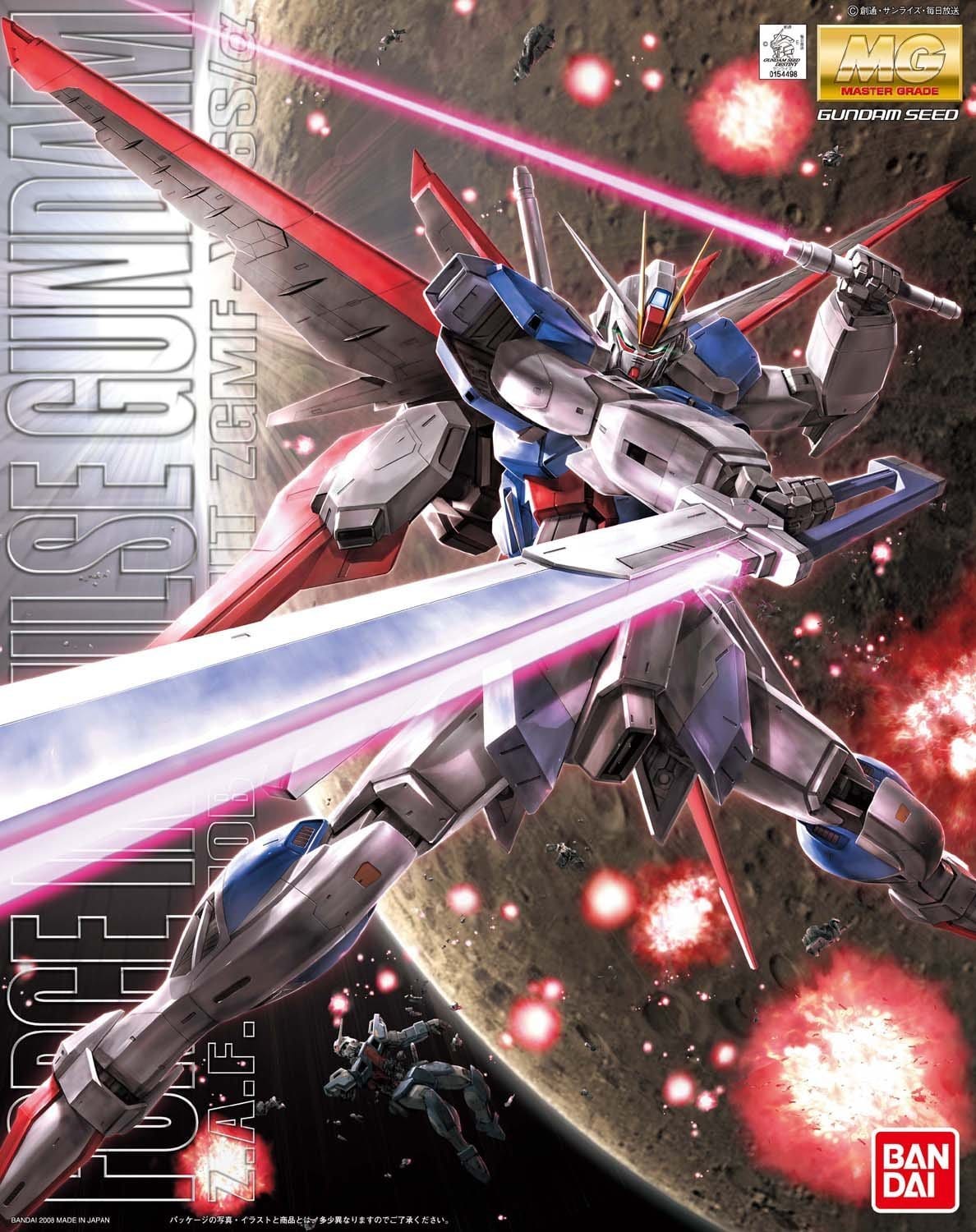 Bandai Model Kits > Gundams > Master Grade Bandai: Gundam Seed MG - Force Impulse Gundam 4573102630407 2028923