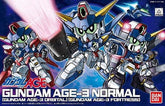 Bandai Model Kits > Gundams > SD Bandai: Gundam - Gundam Age-3 (Normal/Fortress/Orbit) 4573102635167 BAN/2162672