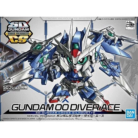 Bandai Model Kits > Gundams > SD Bandai: Gundam - SD Gundam 00 Diver Ace 4573102553430 BAN/2438714