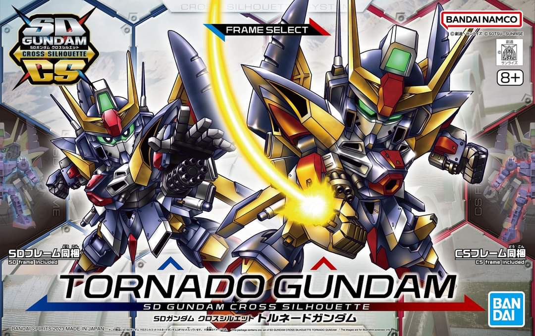 Bandai Model Kits > Gundams > SD Model Kit - Cross Silhouette Tornado SD 4573102671738 BAN/2657990