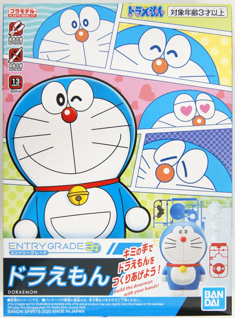 Bandai Model Kits > Other Model Kits Bandai: Plastic Model Kit - Doraemon, Entry Grade 4573102602725 BAN 2521096