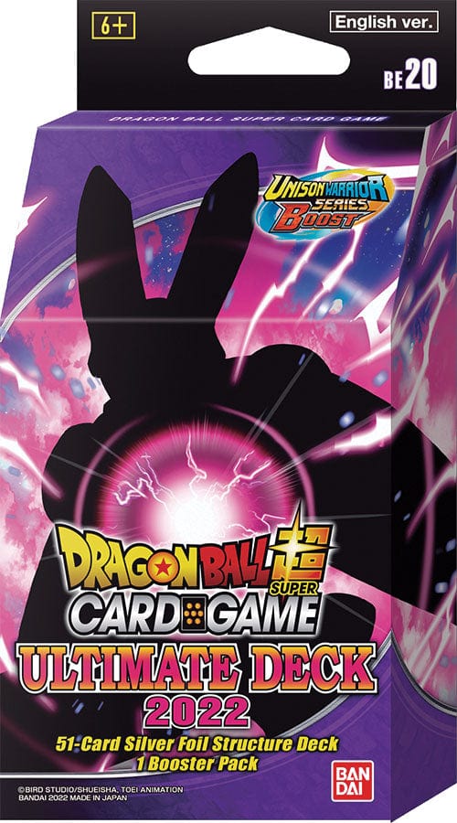 Bandai Trading Card Games Dragon Ball Super TCG: Unison Warrior Boost - Ultimate Deck 2022 Display 811039036539