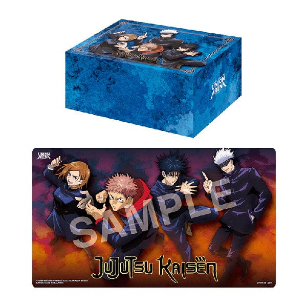 Bandai Tabletop Games > Trading Card Games Union Arena: Playmat & Half Storage Box Set- Jujutsu Kaisen 810059787896 BAN2750573