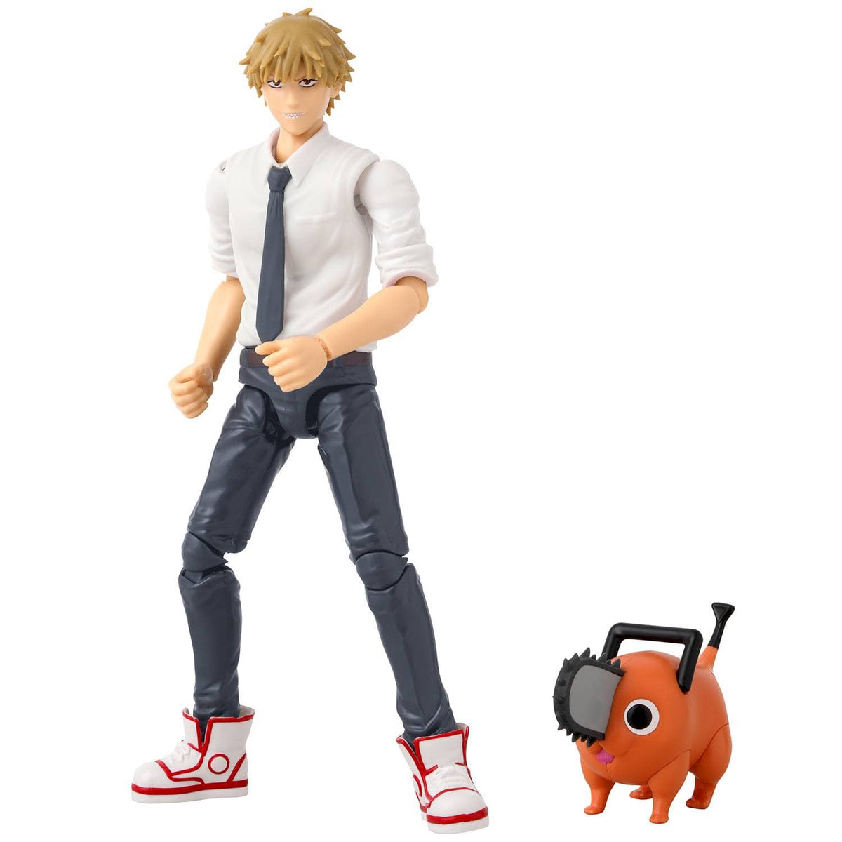 Bandai Toys > Action Figures > Anime BANDAI: ANIME HEROES - CHAINSAW MAN - DENJO AND POCHITA FIGURE 045557370275