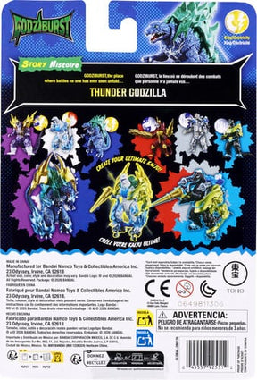 Bandai Toys > Action Figures > Other Action Figures Bandai: Godziburst - Thunder Godzilla 045557925512 BNDI25512