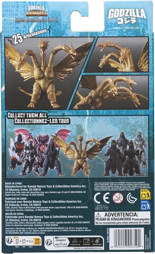 Bandai Toys > Action Figures > Other Action Figures Bandai: Godzilla - King Ghidorah 1991 045557923501 BNDI23501