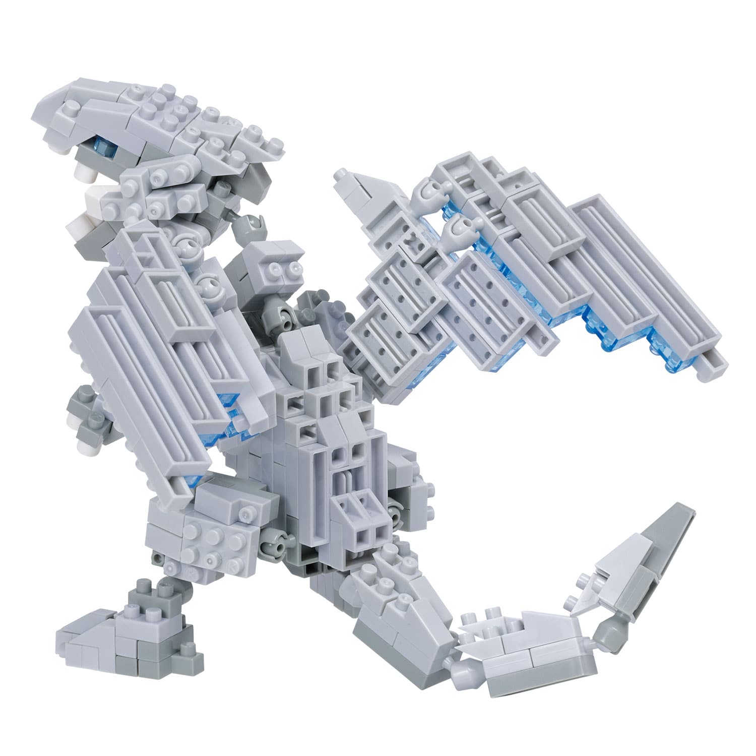 Bandai Toys > Construction Kits NANOBLOCK YU-GI-OH! CHARACTER COLLECTION SERIES BLUE EYES WHITE DRAGON 4972825226773 NAN22677