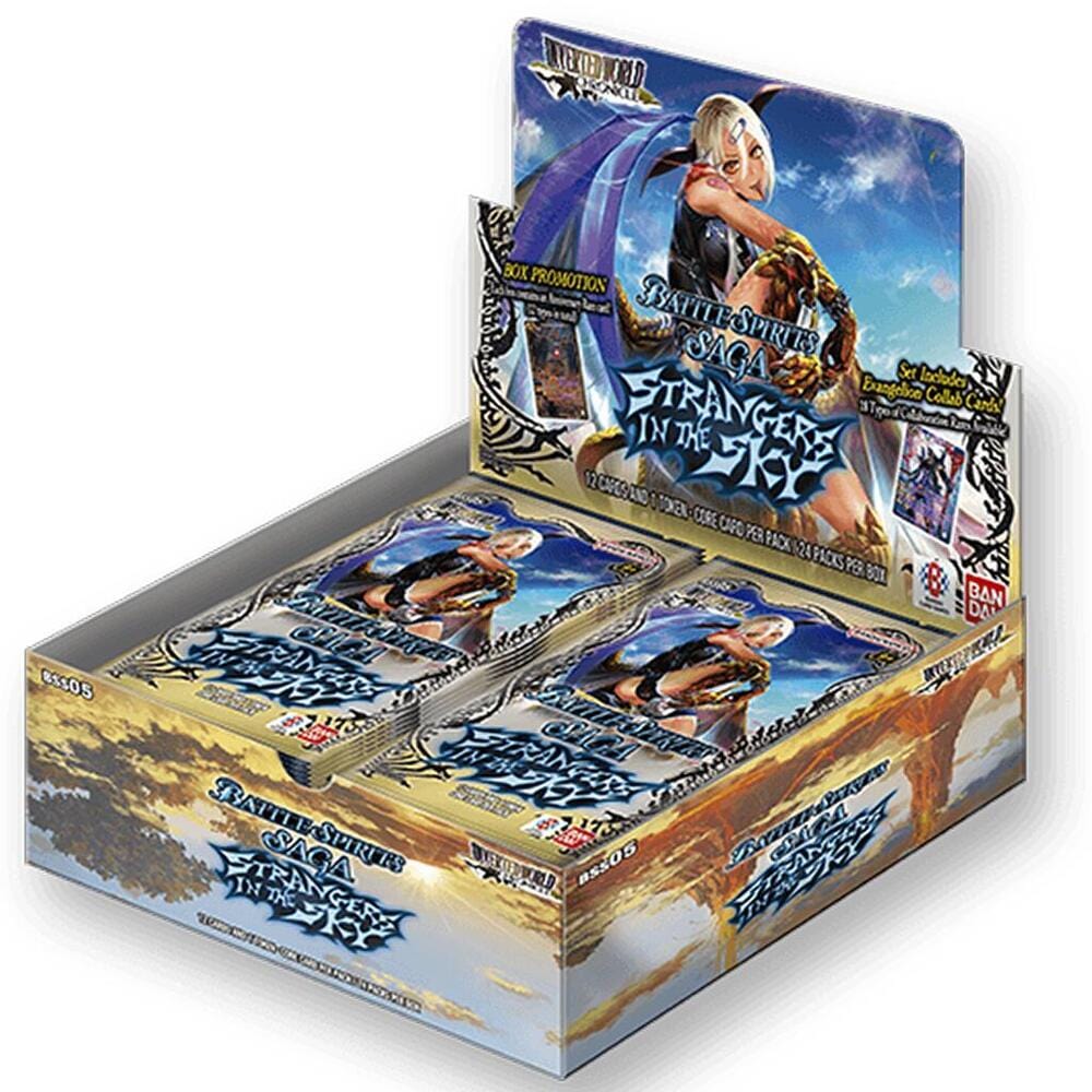 Bandai Trading Card Games Battle Spirits Saga TCG: Set 05 Inverted World Chronicle - Strangers in the Sky Booster Box 810059786370 BAN 2741323