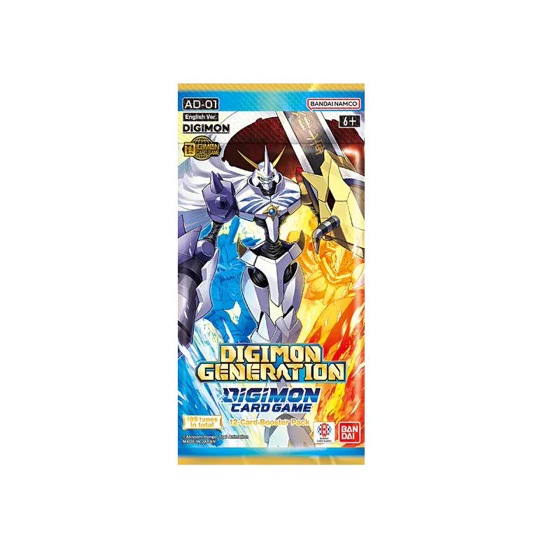 Bandai Trading Card Games Digimon Card Game: Digimon Generations Advanced Booster Pack (AD-01) 810199500263 BJP2848522-1