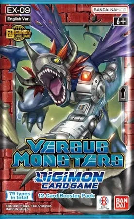 Bandai Trading Card Games Digimon Card Game: Extra Booster - Versus Monsters (EX09) Booster Pack 810158831520 BJP2785360