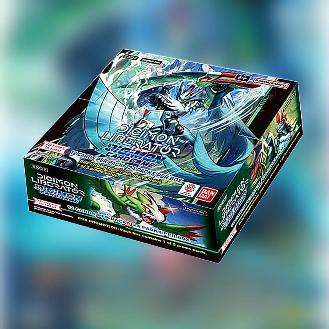 Bandai Trading Card Games Digimon TCG: Digimon Liberator Booster Box [EX-07] 810059787810 BJP2750238