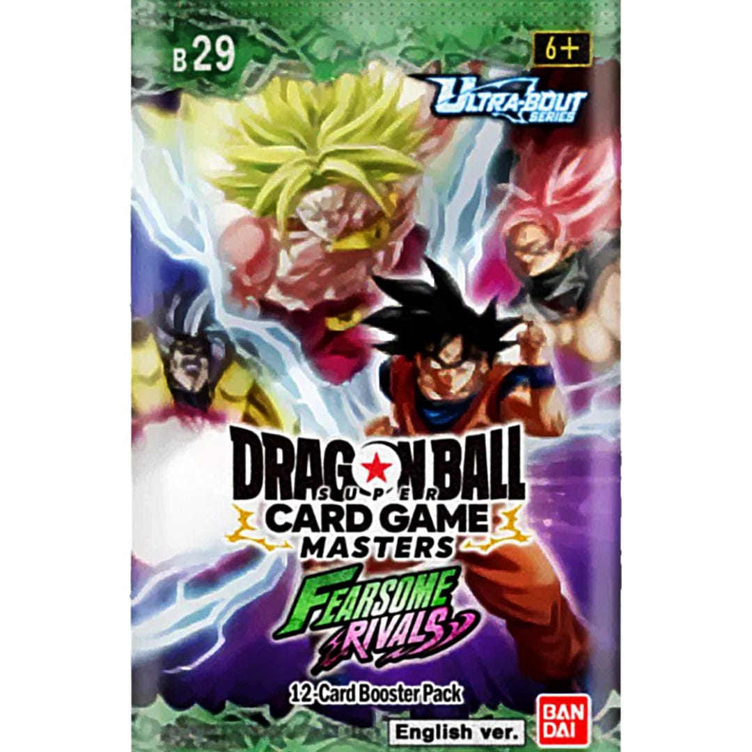 Bandai Trading Card Games Dragon Ball Super TCG: Fearsome Rivals Booster Pack (B29) 810158835610 BJP2815869-1