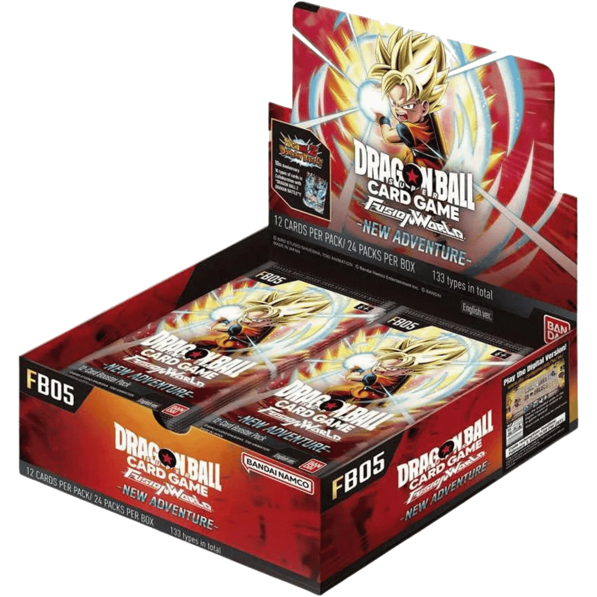 Bandai Trading Card Games Dragon Ball Super TCG: Fusion World 05 Booster Box [FB05] 810059788893 BJP2762168